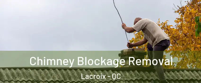  Chimney Blockage Removal Lacroix - QC