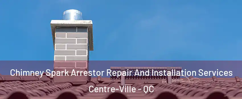  Chimney Spark Arrestor Repair And Installation Services Centre-Ville - QC