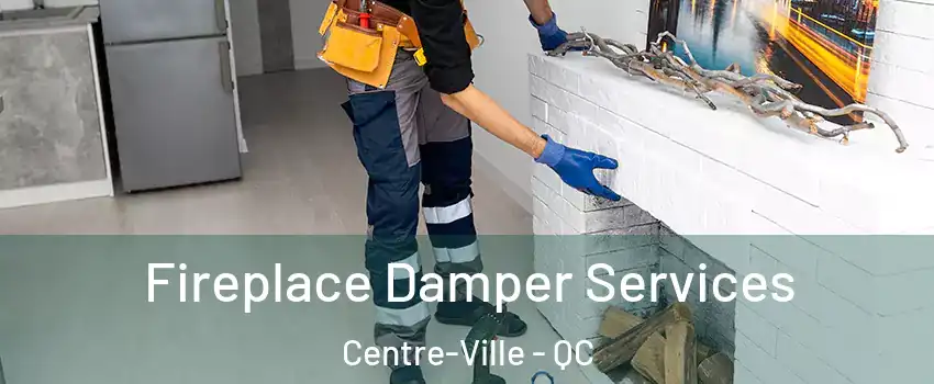  Fireplace Damper Services Centre-Ville - QC