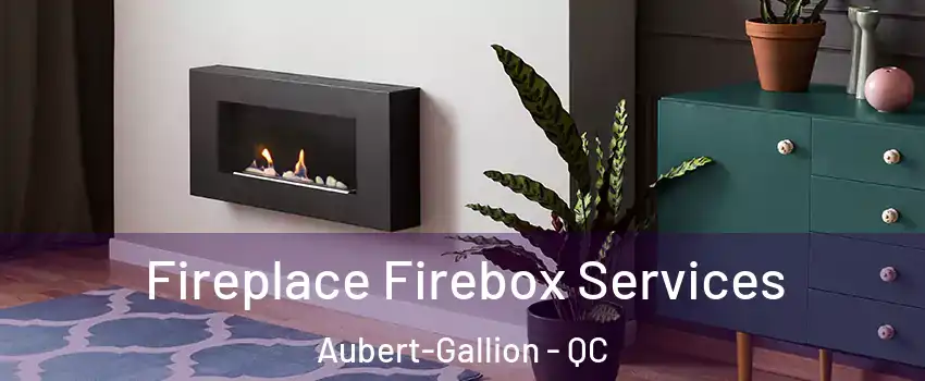  Fireplace Firebox Services Aubert-Gallion - QC