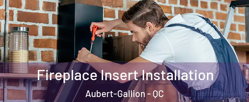  Fireplace Insert Installation Aubert-Gallion - QC