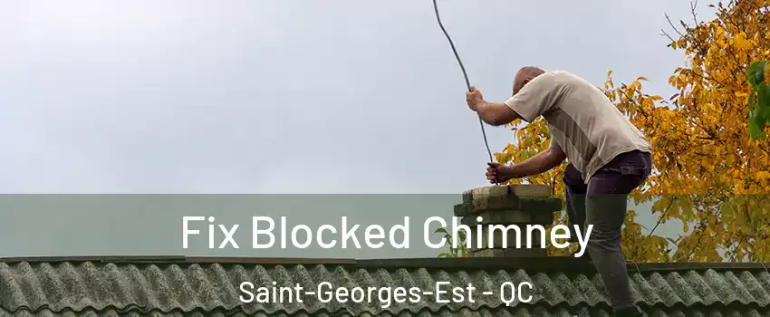  Fix Blocked Chimney Saint-Georges-Est - QC
