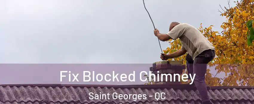  Fix Blocked Chimney Saint Georges - QC