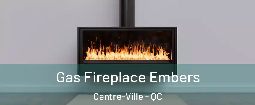 Gas Fireplace Embers Centre-Ville - QC