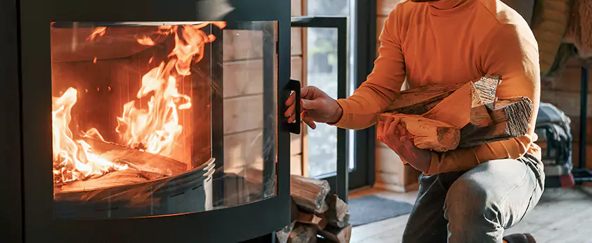 Residential Fireplace Ceramic Glass Installation in Saint Georges, QC