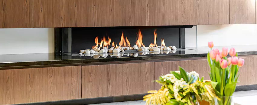 Outdoor Modern Fireplace Renovation Services in Saint Georges, QC