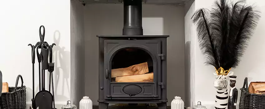 Thelin Hearth Products Providence Pellet Insert Fireplace Installation in Saint Georges, QC