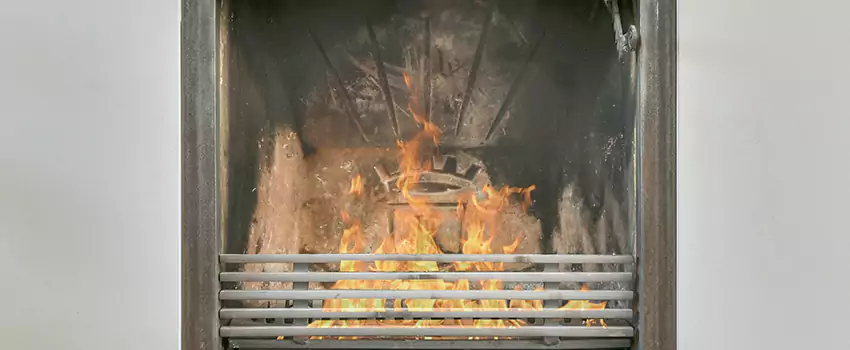 Travis Industries Linear Gas Fireplace Installation in Saint Georges, Quebec