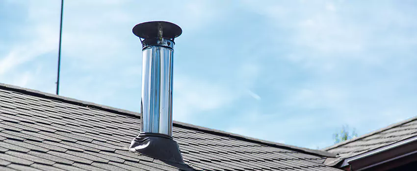 Outdoor Metal Chimney Installation in Saint Georges, Quebec