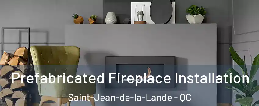  Prefabricated Fireplace Installation Saint-Jean-de-la-Lande - QC